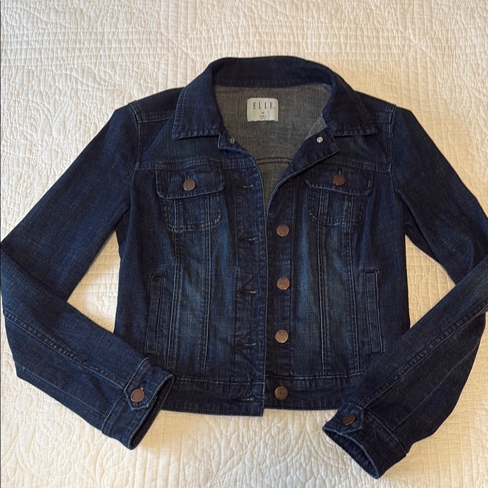 Elle Blue Classic Jean Jacket